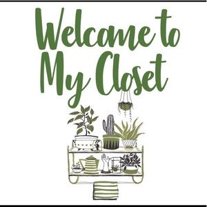 WELCOME TO MY CLOSET